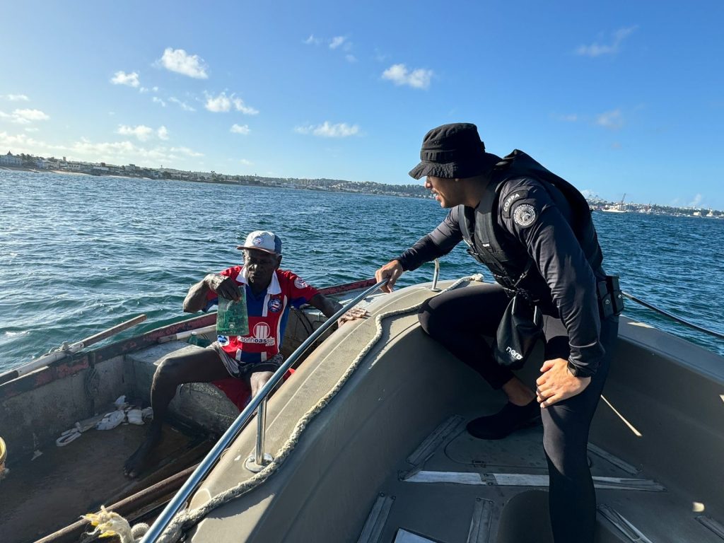COPPA realiza operação conjunta com a Marinha do Brasil e Polícia Federal na Baía de Todos os Santos
