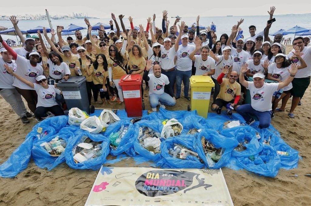 World Clean Up Day promove ações de preservação ambiental na Baía de Todos-os-Santos e interior da Bahia