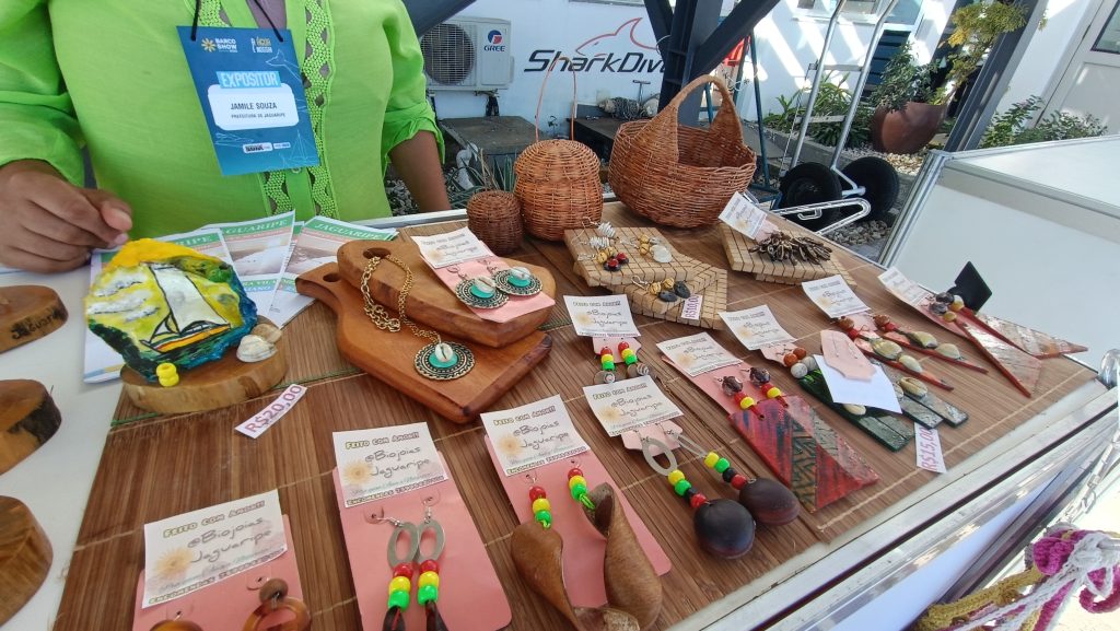 Artesanato de Jaguaripe brilha no segundo dia do Barco Show Bahia 2025