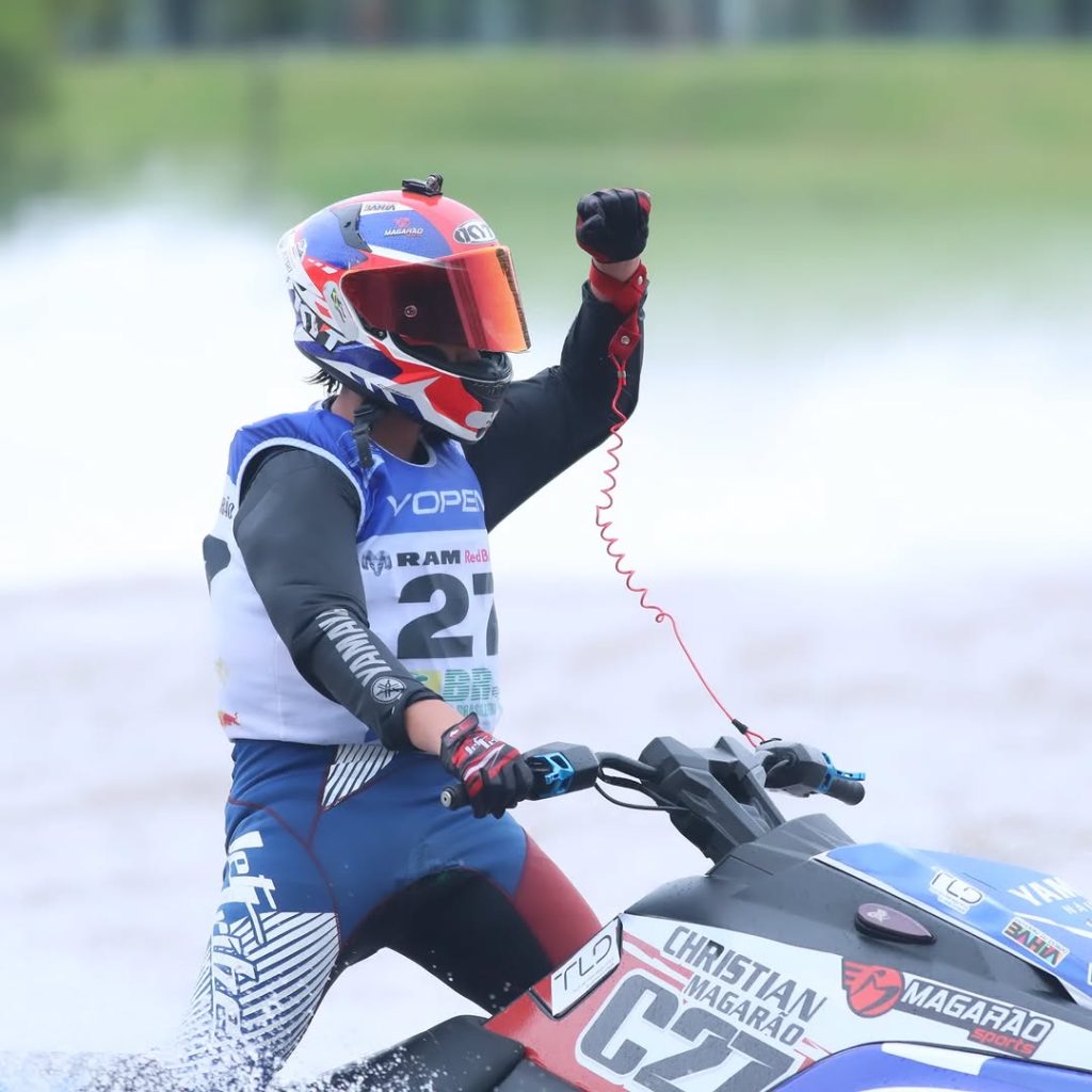 Piloto baiano Christian Magarão confirma presença na 2ª etapa do Brasileiro de Jet Ski no Paraná