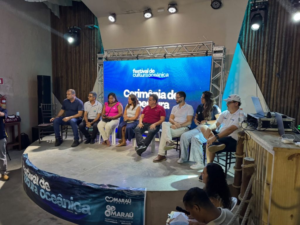 Prefeitura de Maraú promove o 1º Festival de Cultura Oceânica da Bahia e reúne inovação, educação e sustentabilidade em prol da Economia Azul